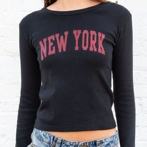 Brandy melville/John galt New York top